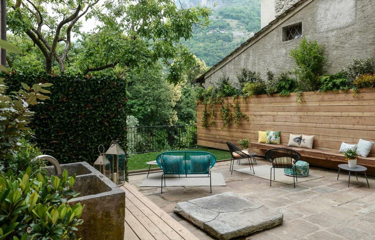 Apartamento Palazzo Giani Chiavenna Exterior foto